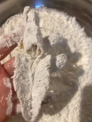 外焦里嫩的「椒鹽蝦」