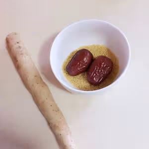 破壁機山藥小米紅棗米糊