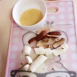 破壁機山藥小米紅棗米糊