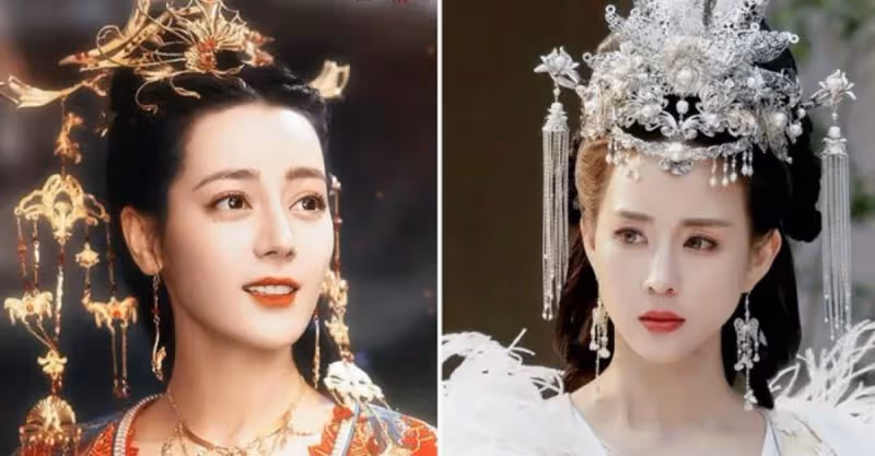 滿頭華翠才是古裝女主標配，張鈞甯仙氣熱巴華麗，唯獨她令人驚艷