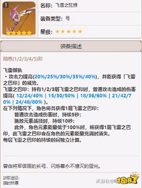 原神菲謝爾武器推薦 菲謝爾選什麼武器好