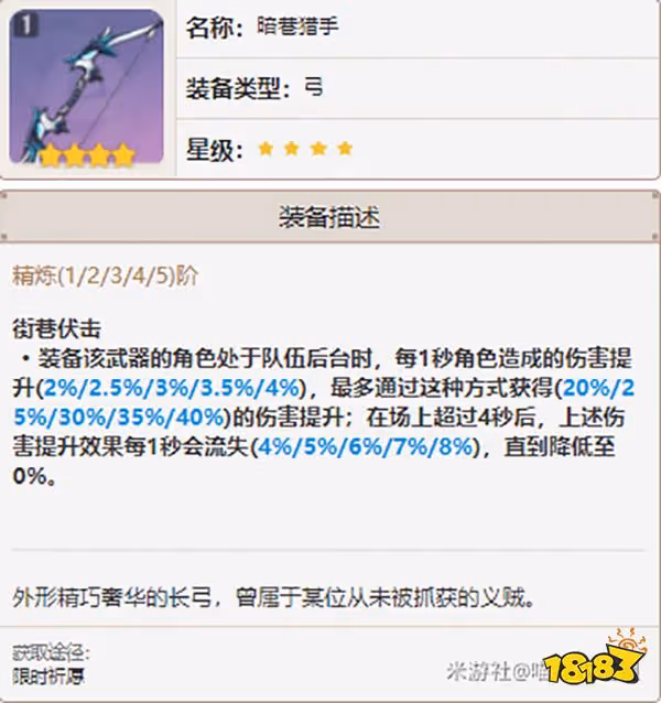 原神菲謝爾武器推薦 菲謝爾選什麼武器好