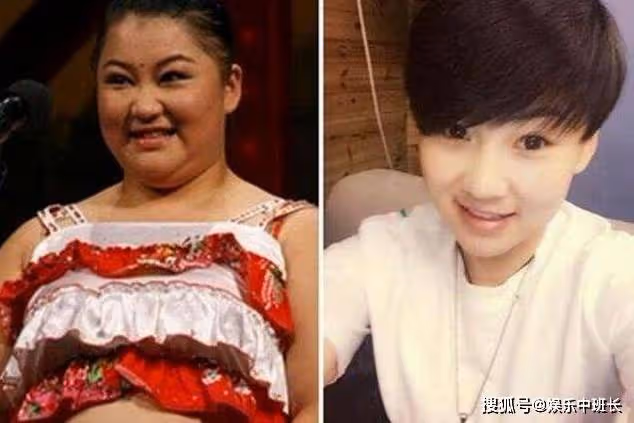 張惠妹還胖著，鄭欣宜還胖著，賈玲還胖著，她卻瘦成一道閃電