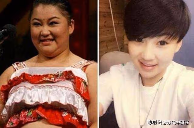 張惠妹還胖著，鄭欣宜還胖著，賈玲還胖著，她卻瘦成一道閃電