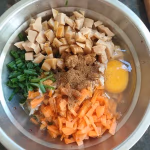 超好吃豆渣餅子           （解決剩餘豆渣的好方法）