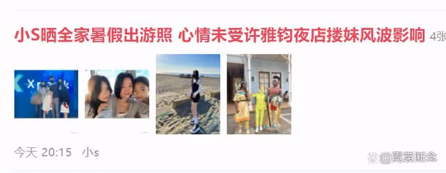 親生姐妹,大S坦白了,小S還在裝