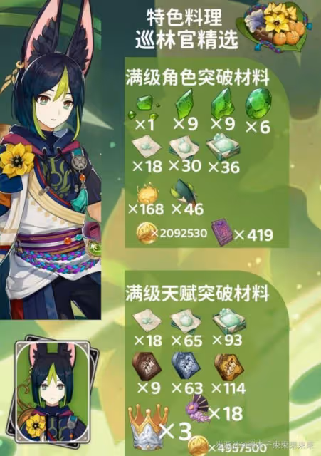 《原神》提納里裝備及陣容搭配推薦