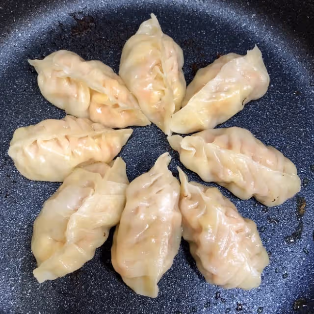 玉米煎餃（蒸餃）