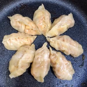 玉米煎餃（蒸餃）