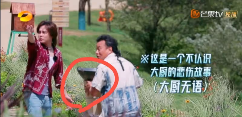 出道20年第一次上綜藝，可是上了美國熱搜的尹桃依舊被這個廚子搶了風頭