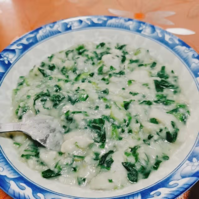 【青菜芋子糊】簡單又下飯--客家經典