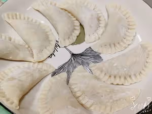 餃子皮香蕉派