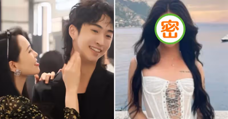 伊能靜發文盛贊兒子後，哈利穿性感吊帶踩恨天高，濃妝艷抹很迷人