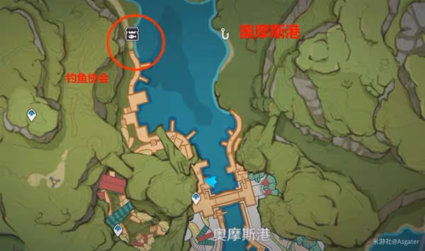 《原神》須彌地區釣魚點位置及魚類分布整理