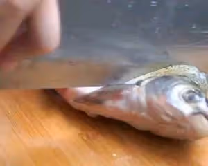 孔雀開屏清蒸魚