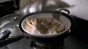 孔雀開屏清蒸魚