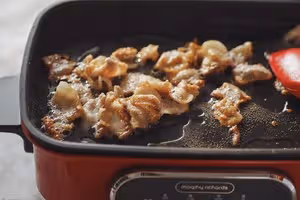 五花肉辣白菜炒飯
