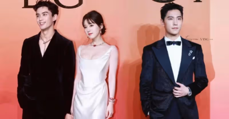 吳磊趙露思同場活動猶如婚禮現場，楊洋同場獨自美麗