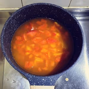 祖傳西紅柿雞蛋掛麵湯