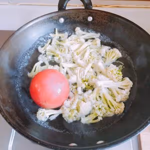西紅柿雞蛋菜花
