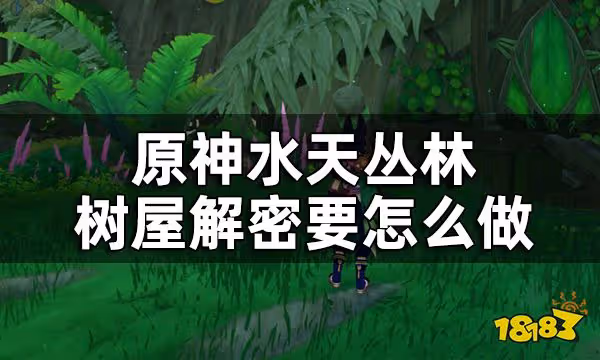 原神水天叢林華麗寶箱獲取方式 水天叢林樹屋解密要怎麼做