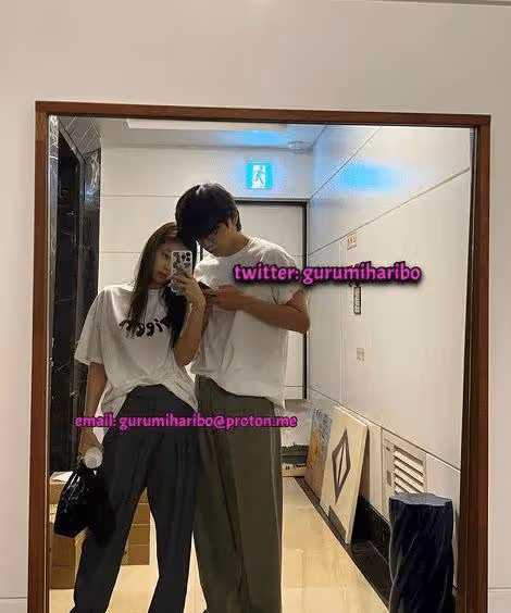 戀情又添新錘？網友曝Jennie金泰亨家中私會合照