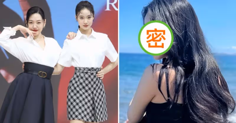 小S二女兒「逆襲式」長大！近照「精緻五官+飄逸長髪」酷似舒淇，完美復刻明星媽媽基因