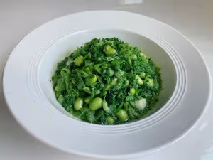 毛豆子鑿鹽擠【家鄉特色菜】
