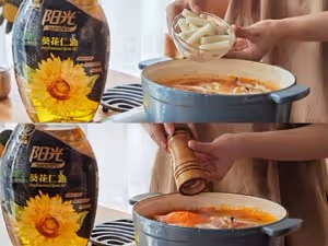 鮮掉眉毛的梭子蟹年糕湯