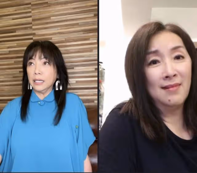 TVB前當家花旦罕見直播!被指撞臉鄭裕玲,本人稱都是濾鏡惹的禍