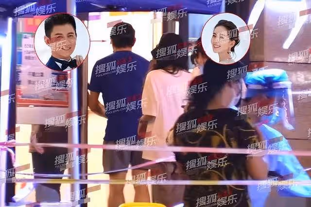 51歲吳奇隆帶娃做核酸，3歲步步哭鬧不停粘爸爸，兩保姆招架不住