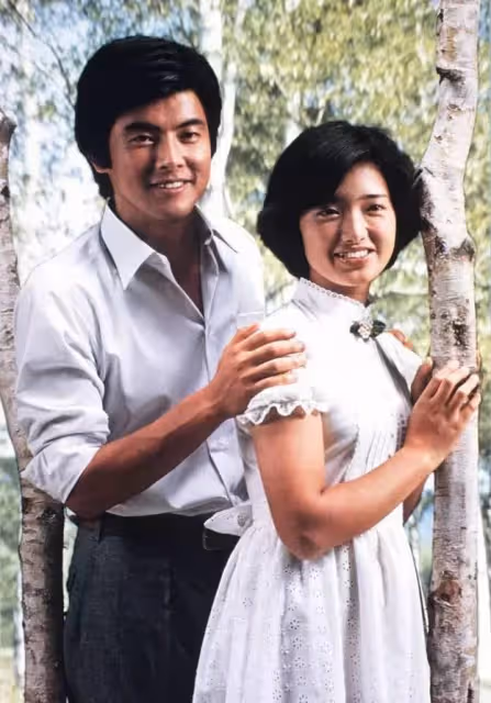 山口百惠年輕時青春靚麗,一生只愛一個人,卻收穫滿滿愛情