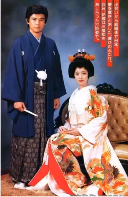 山口百惠年輕時青春靚麗,一生只愛一個人,卻收穫滿滿愛情
