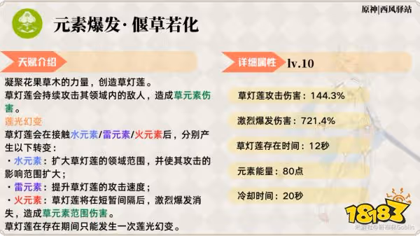 原神草主培養攻略合集 草主武器聖遺物配隊攻略匯總