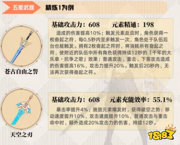 原神草主武器搭配推薦 草主用什麼武器好