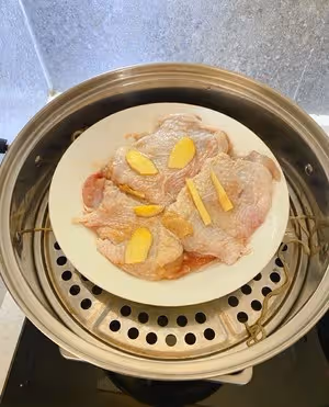 鹽焗檸檬手撕雞🍋