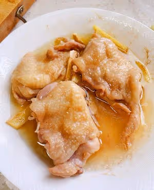 鹽焗檸檬手撕雞🍋