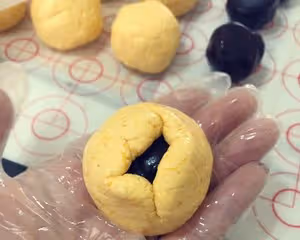 烤箱版少油南瓜餅