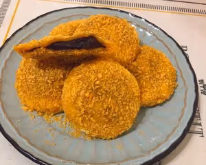 烤箱版少油南瓜餅