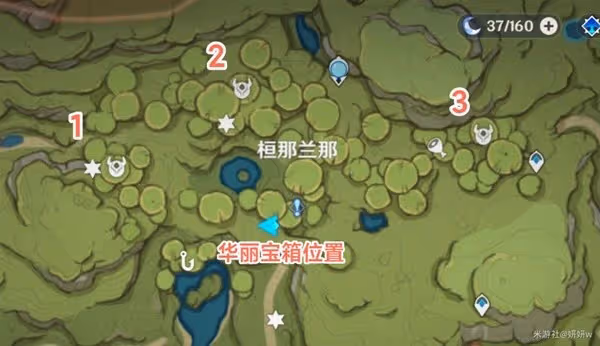 《原神》3.0須彌華麗寶箱收集攻略