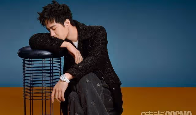 王一博登COSMO封面,五大金九封唯一男星面孔,穿女裝也很MAN_外套_時尚_金九封