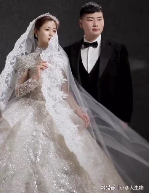 大衣哥準兒媳曬婚紗照,女方膚白貌美身材好,被誇比陳亞男強得多