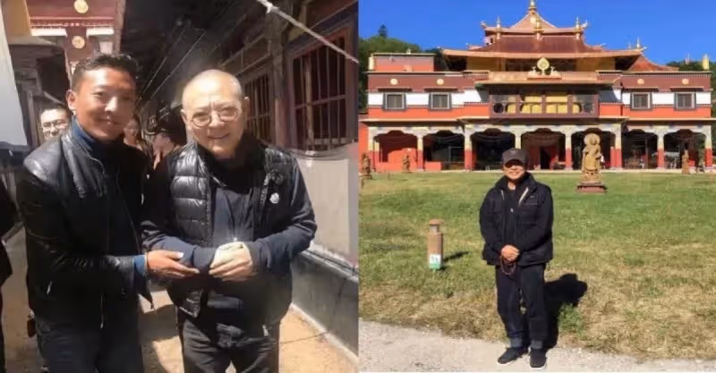 屢傳憔悴衰老！59歲功夫巨星「寺廟靜修21天現身」容貌大回春　打破謠言「一身低調質樸」佛珠不離手