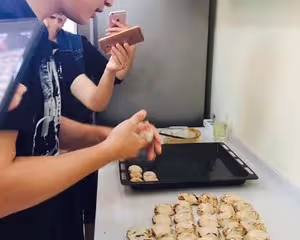 精品小麻醬燒餅