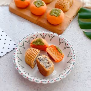 好事發生（好柿花生）月餅