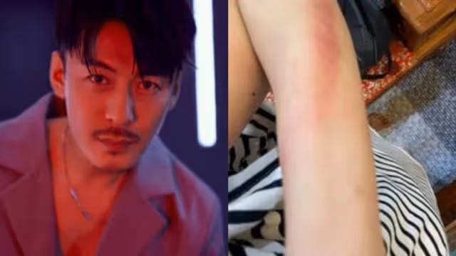 中國男星暴打孕妻　跳起來踹全被錄