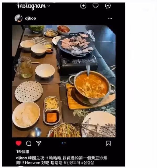 小S活動現場大讚具俊曄廚藝:吃他做的大醬湯感覺自己身處韓國!