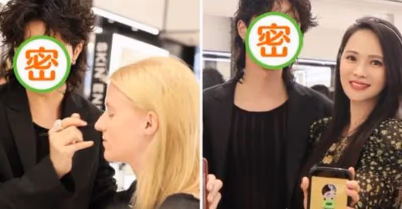 伊能靜兒子風格突變！穿一身黑西裝高顏值吸睛，母子同框像姐弟，大讚哈利是自己的驕傲