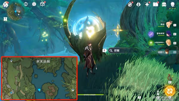 《原神》靜態風景任務寶藏位置說明