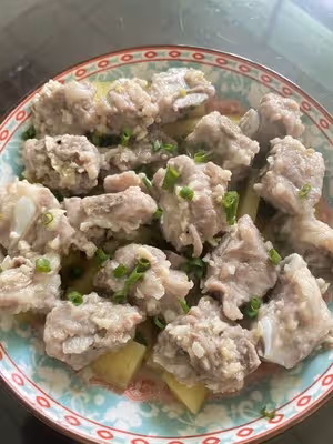 芋頭蒸排骨